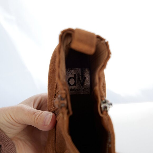 DV Dolce Vita Stitch Fix Caitie Bootie in Tan Women's 8 NWT - Picture 8 of 9